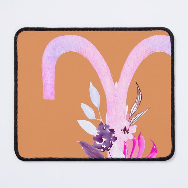 Item preview, Aries Floral Zodiac Pink Watercolor Botanical Graphic Premium Tri-Blend designed and sold by JulianBrant.