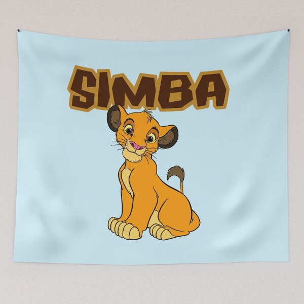 Item preview, SIMBA - Heir to the Throne- The Lion King Graphic (name tag) designed and sold by ZERO-MIND.