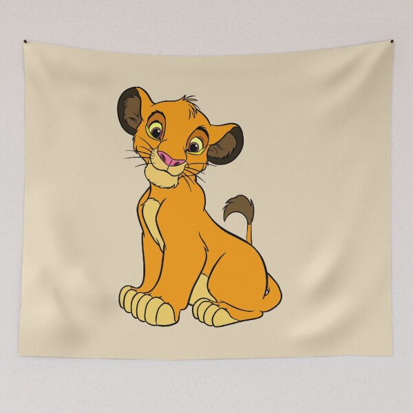 Item preview, SIMBA - Heir to the Throne- The Lion King Graphic designed and sold by ZERO-MIND.