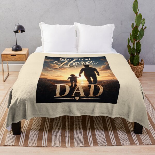 Item preview, My First Hero Dad Emotional Father’s Day Shirt designed and sold by Noxivora.