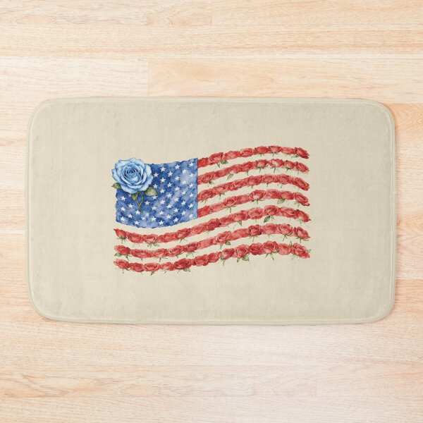 Item preview, American Flag Floral Rose. #2 designed and sold by EunsooLee.