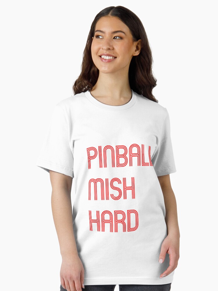 Thumbnail 2 of 7, Essential T-Shirt, Pinball Mish Hard designed and sold by srbpodcast.