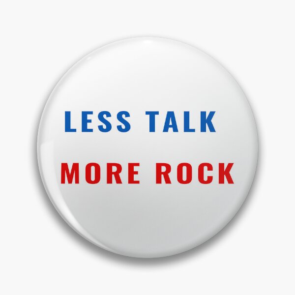 Item preview, Less Talk More Rock T-Shirt – Music Lover Gift | Uncle Jichuan designed and sold by Uncle-Jichuan.