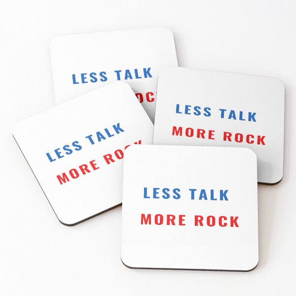 Item preview, Less Talk More Rock T-Shirt – Music Lover Gift | Uncle Jichuan designed and sold by Uncle-Jichuan.
