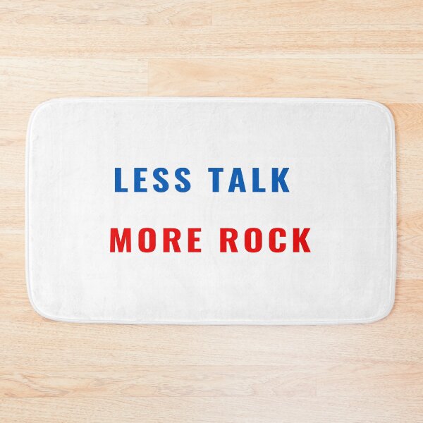 Item preview, Less Talk More Rock T-Shirt – Music Lover Gift | Uncle Jichuan designed and sold by Uncle-Jichuan.