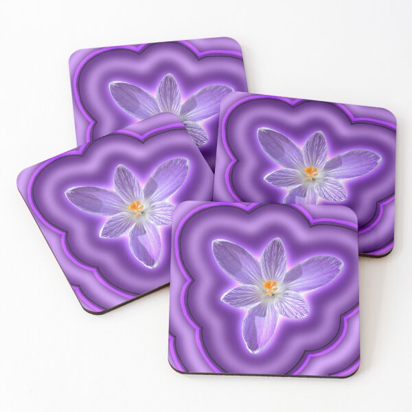 Item preview, Glowing Crocuses 2 designed and sold by Moss-Mandalas.