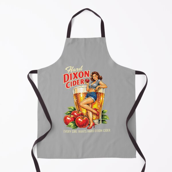 Item preview, Dixon Cide Hard Cider Adult Humor Pun Innuendo Joke 2-Sided designed and sold by ArleneRowe.