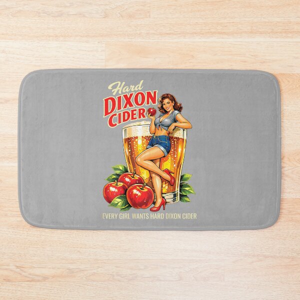 Item preview, Dixon Cide Hard Cider Adult Humor Pun Innuendo Joke 2-Sided designed and sold by ArleneRowe.