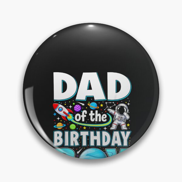 Item preview, Dad of The Birthday Boy Space Astronaut Theme Birthday Party designed and sold by CriseldaBruning.