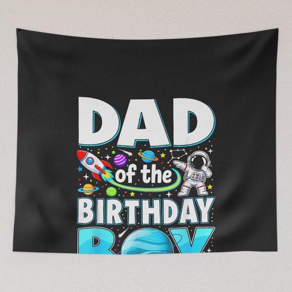 Item preview, Dad of The Birthday Boy Space Astronaut Theme Birthday Party designed and sold by CriseldaBruning.