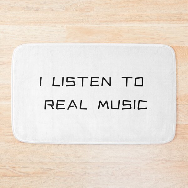 Item preview, I Listen To Real Music T-Shirt – Music Snob Gift | Uncle Jichuan designed and sold by Uncle-Jichuan.