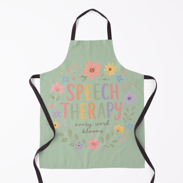 Item preview, Speech Therapist Every Word Blooms Floral Wreath SLP designed and sold by bosamji.