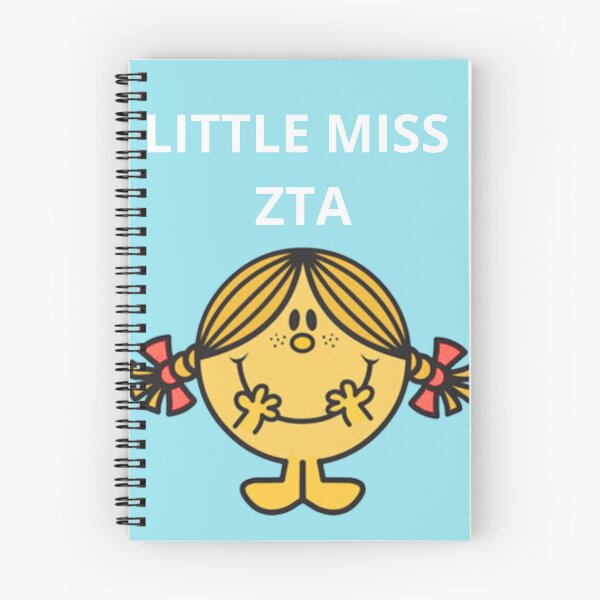 Item preview, Little Miss ZTA button design designed and sold by ButtonBar.