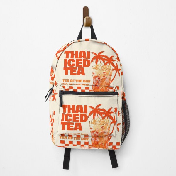 Item preview, Thai Iced Tea Tea Of The Day Retro Graphic Art designed and sold by SilverSeaBKK.