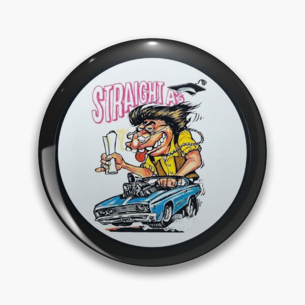 Item preview, STRAIGHT A's, HOPPED UP HOT ROD HIPPIE BOY WITH DIPLOMA designed and sold by V3GFX.