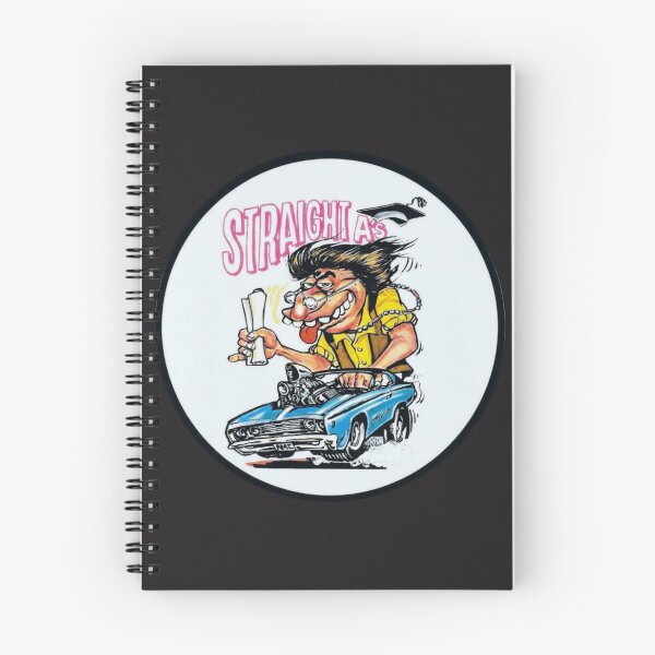 Item preview, STRAIGHT A's, HOPPED UP HOT ROD HIPPIE BOY WITH DIPLOMA designed and sold by V3GFX.