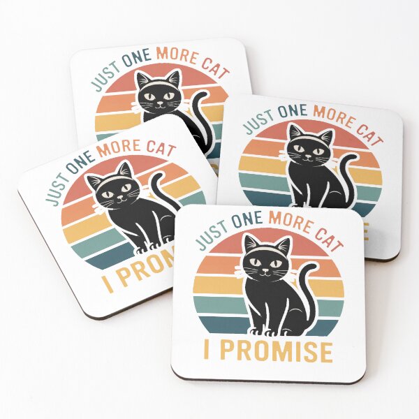 Item preview, Cat Lover Humor Just One More Cat designed and sold by QuiteOrbit.