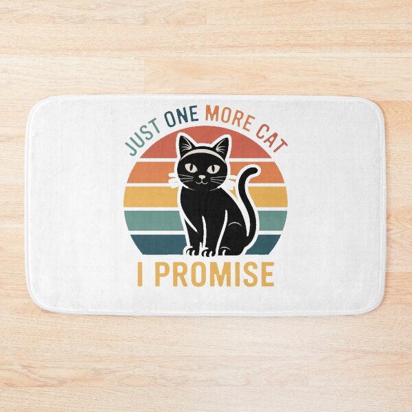 Item preview, Cat Lover Humor Just One More Cat designed and sold by QuiteOrbit.