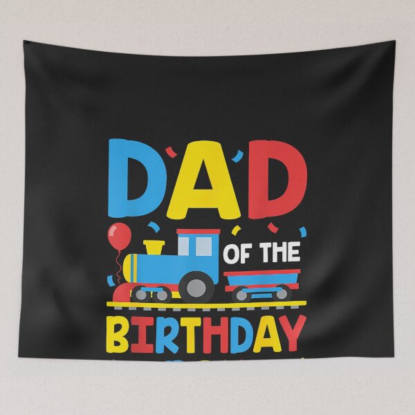 Item preview, Dad of The Birthday Boy Train Family Group Matching designed and sold by CriseldaBruning.