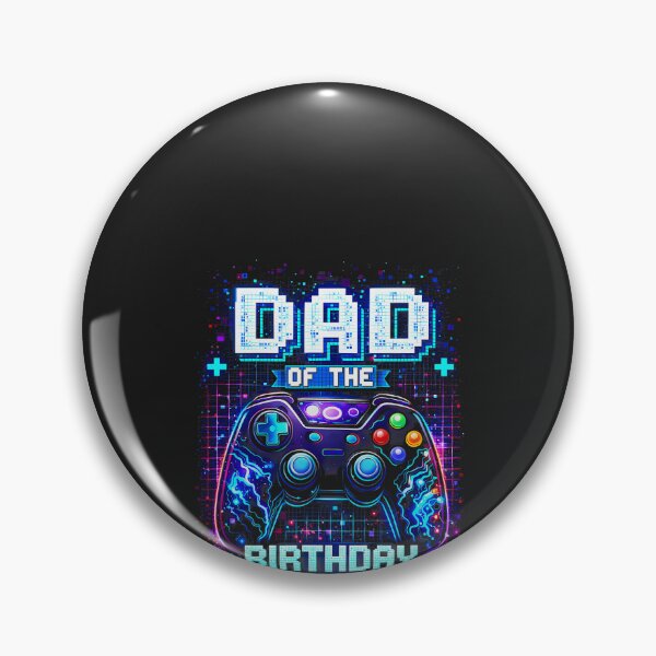 Item preview, Dad of The Birthday Boy Video Gamer Gaming Birthday Party designed and sold by CriseldaBruning.