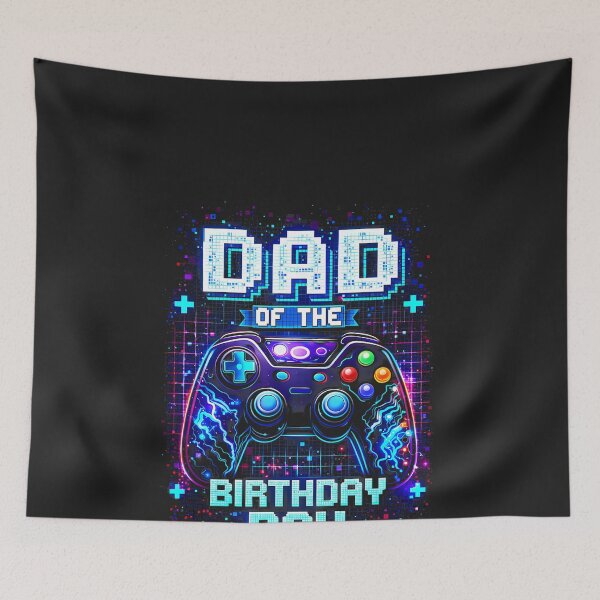 Item preview, Dad of The Birthday Boy Video Gamer Gaming Birthday Party designed and sold by CriseldaBruning.