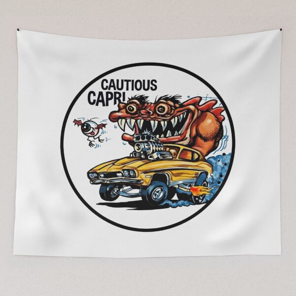 Item preview, CAUTIOUS CAPRI, MUSCLED MONSTER CHASIN' FLYIN' EYEBALLS designed and sold by V3GFX.
