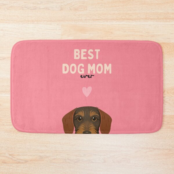 Item preview, Wire-haired Dachshund Best Dog Mom designed and sold by ZoesPlace.