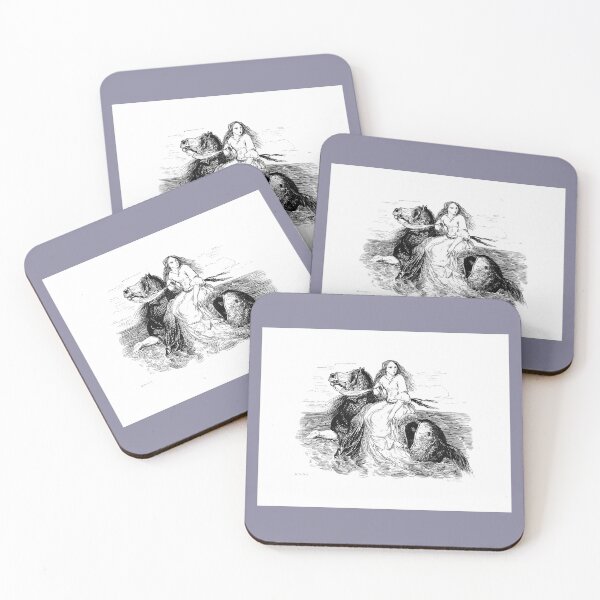 Item preview, Horse and Sea and Woman designed and sold by hec60504.