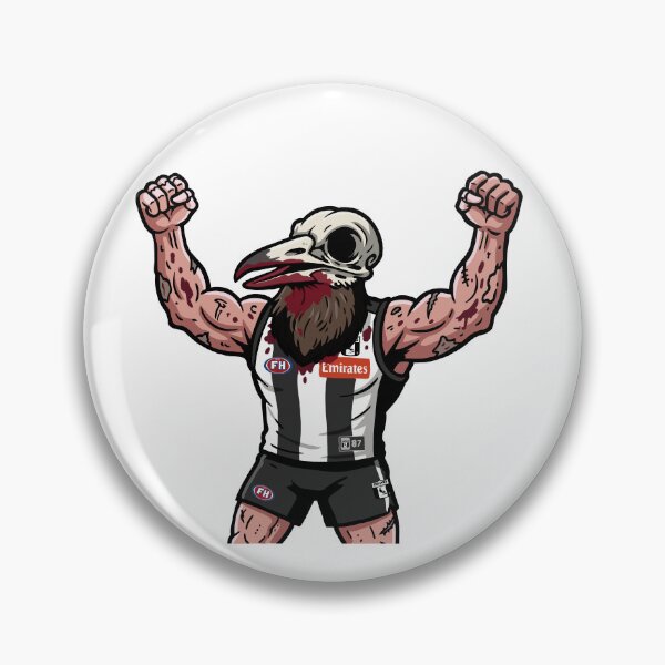 Item preview, Collingwood 'til Death designed and sold by Fake Heston’s Scribble Emporium.