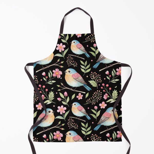 Item preview, Birds and flowers pattern designed and sold by trendspatterns.