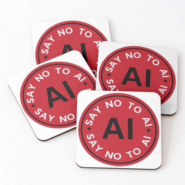 Item preview, SAY NO TO AI designed and sold by mareb203.