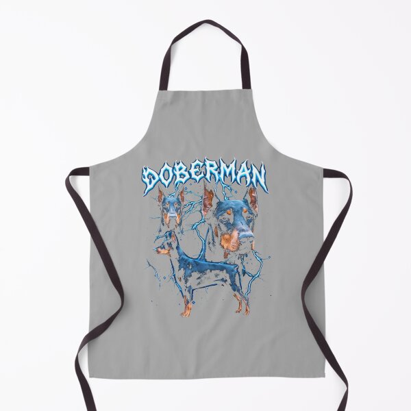 Item preview, Doberman Vintage 90s Heavy Metal Style Dog Lover Doberman Long Sleeve designed and sold by ArleneRowe.