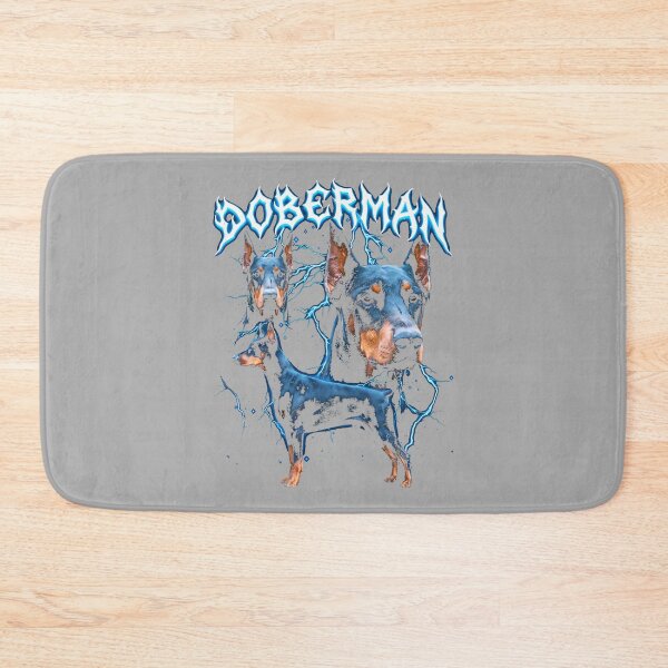 Item preview, Doberman Vintage 90s Heavy Metal Style Dog Lover Doberman Long Sleeve designed and sold by ArleneRowe.