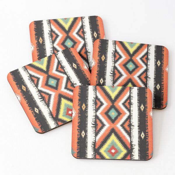 Item preview, Fringed Desert Diamond Pattern designed and sold by Exodoi.