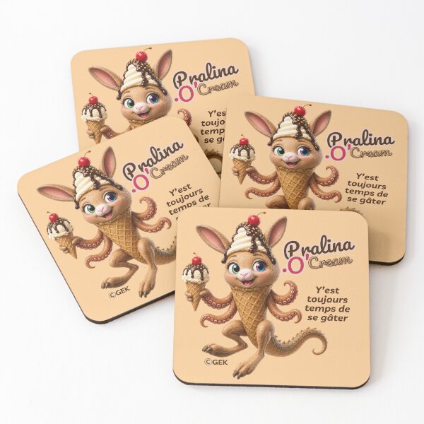 Item preview, Pralina O’Cream  - Cute Ice Cream Character designed and sold by Studios GEK.