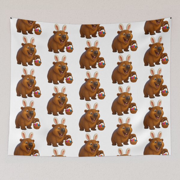 Item preview, Easter Diprotodon designed and sold by Sillytoe.