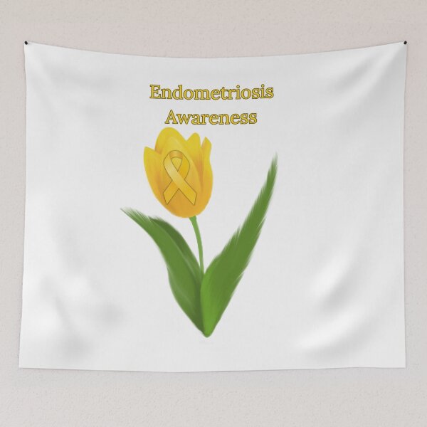 Item preview, Endometriosis awareness tulip design  designed and sold by heartofireland.
