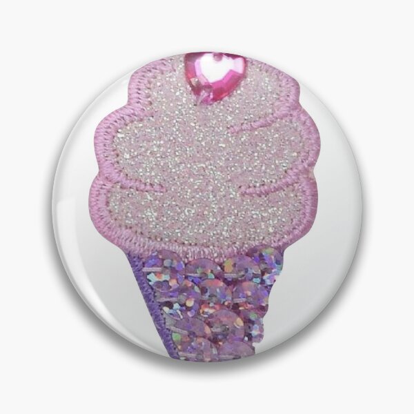 Item preview, purple pink ice cream patch designed and sold by Abbeys-Shop.
