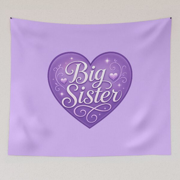 Item preview, Big Sister Charm designed and sold by Stubblejumper Artworks.