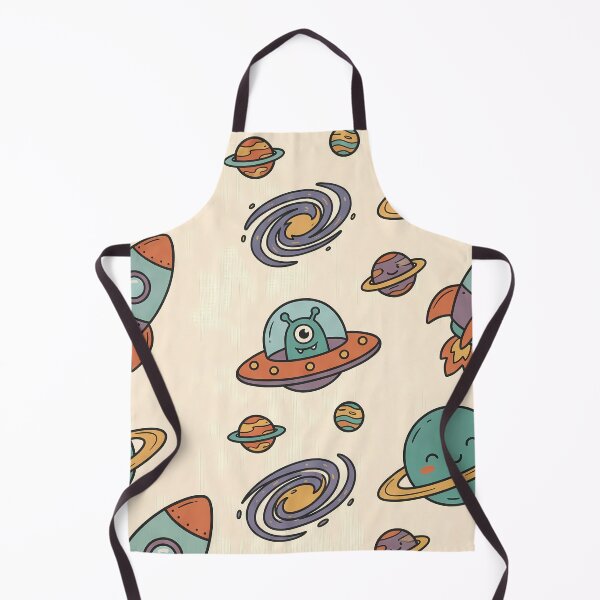 Item preview, Space Rocket Planets Aliens Art Doodles Robots Fantasy designed and sold by ART ATTACK ZONE.