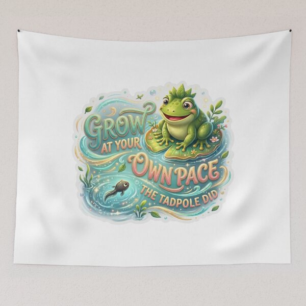 Item preview, Trust The Process The Tadpole Did Frog Life Cycle designed and sold by pradeepvisuals.