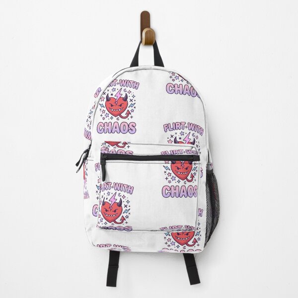 Item preview, Flirt With Chaos Funny Pastel Goth Devil Heart designed and sold by Sitred123.