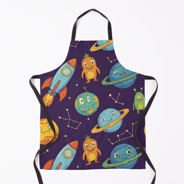 Item preview, Space Lover Rocket Planets Aliens Art Doodles Fantasy designed and sold by ART ATTACK ZONE.
