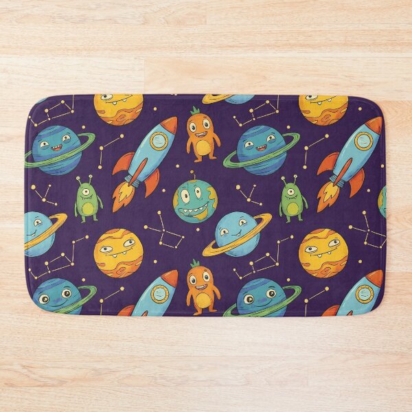 Item preview, Space Lover Rocket Planets Aliens Art Doodles Fantasy  designed and sold by ART ATTACK ZONE.