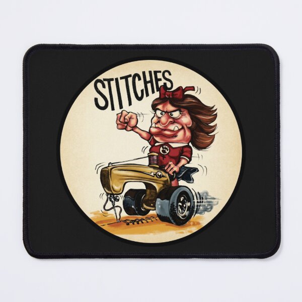 Item preview, STITCHES GLITCHES SEWING MACHINE SPEED FREAK MUG WITH FIST designed and sold by V3GFX.