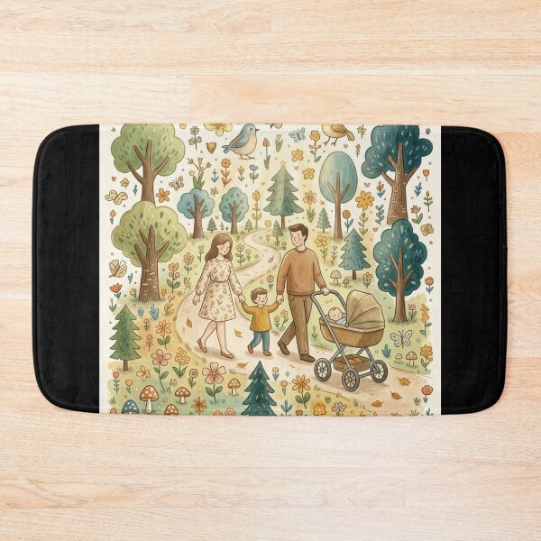 Item preview, Family Nature Walk in Forest Love designed and sold by DervoTeck2767.