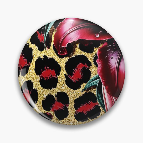 Item preview, Wild Orchid Leopard Luxe Pattern designed and sold by Exodoi.