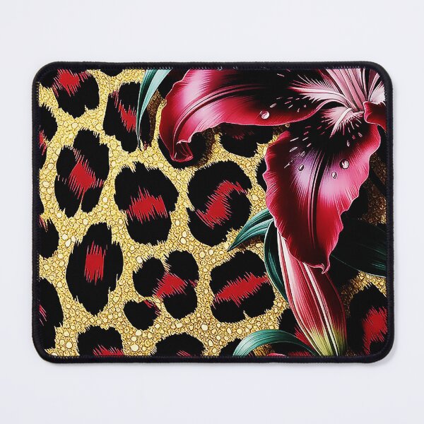 Item preview, Wild Orchid Leopard Luxe Pattern designed and sold by Exodoi.