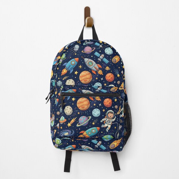 Item preview, Astronauts Space Rocket Planets Aliens Art Doodles designed and sold by ART ATTACK ZONE.
