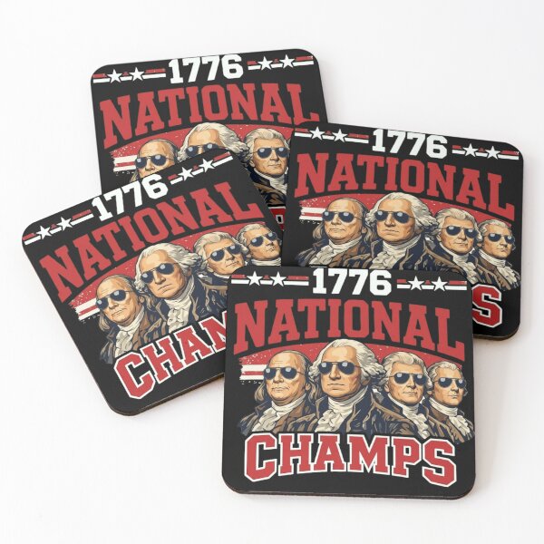 Item preview, 1776 National Champs Founding Fathers Sunglasses Retro Patriotic designed and sold by haitrieuic96.